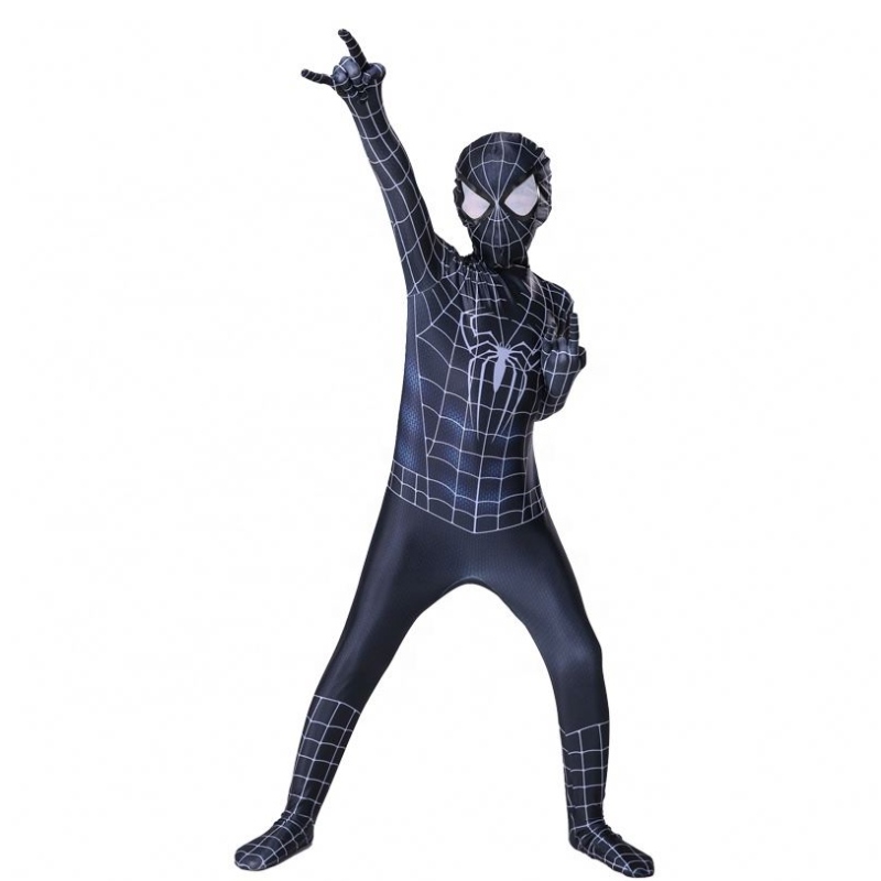 Korkealaatuiset plus -kokoiset hyppypuku Halloween Cosplay -sarjat miehille Traje Spider Man Spandex TV&Movie -puku