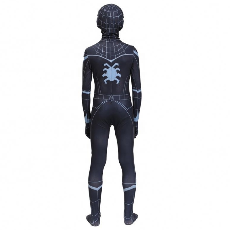 Amazing Shadow Spider Mask TV&film Avenger Halloween Cosplay -vaatteet lapsille&adults Superhero Black Spiderman Pukupuku