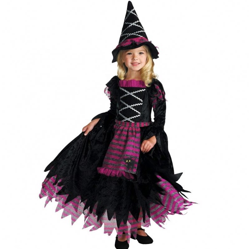 Kuuma uusi tehdas Direct Kids Halloween Cosplay -pukut Lasten cosplay Little Witch -pukut