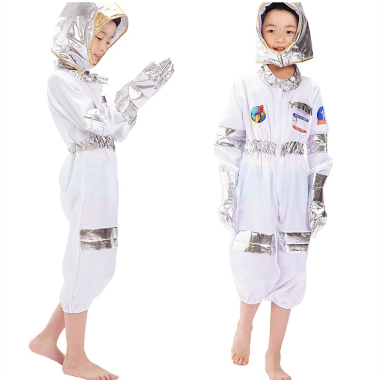Lasten astronautin avaruuspukutila teeskentele pukeutumista lapsille lapsille cosplay