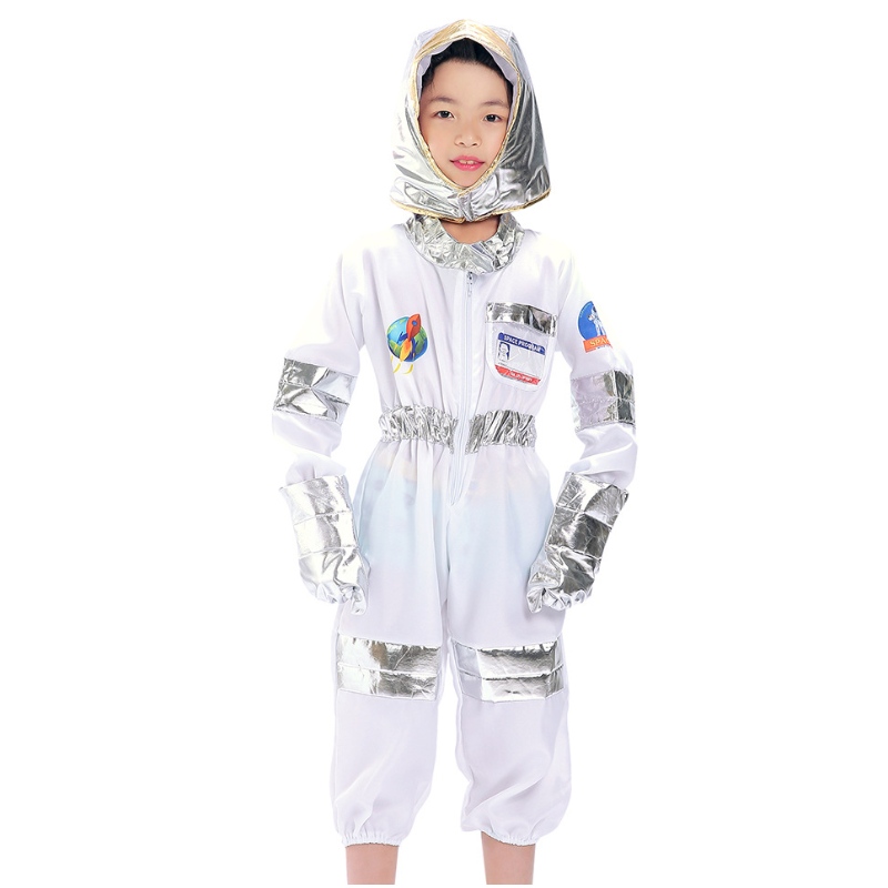 Lasten astronautin avaruuspukutila teeskentele pukeutumista lapsille lapsille cosplay