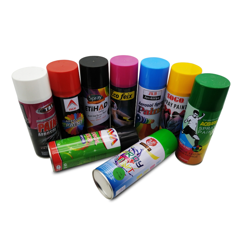 OEM 200ml 300ml 400ml 450ml halpaa ruiskumaalaa graffiti -ruiskumaali kromi -ruiskumaali