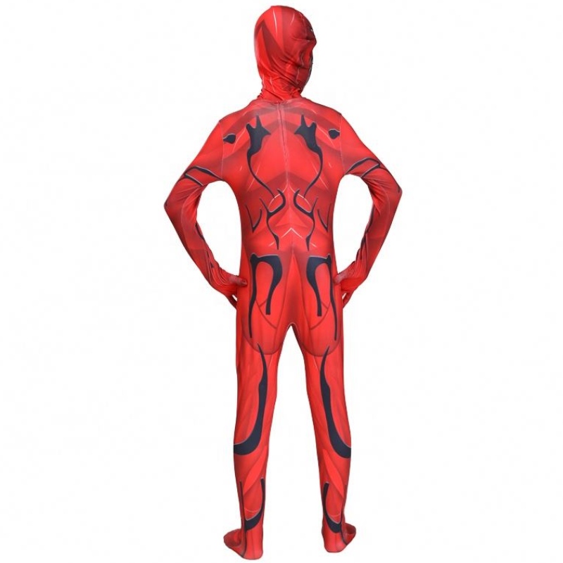 Red Marvel -elokuva Special Bodysuit Aikuiset Lapset Pojat Supersankari oneie Tiukka Halloween Scorpion Venom Spiderman Cosplay -puku