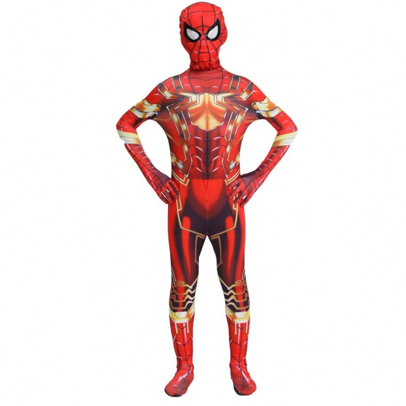 Kuumin Halloween Party Kids&adults TV&Movie Superhero Jumpsuit Cosplay Anime Spiderman Sisätilo