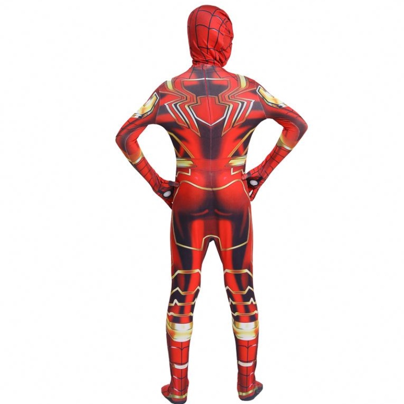 Kuumin Halloween Party Kids&adults TV&Movie Superhero Jumpsuit Cosplay Anime Spiderman Sisätilo