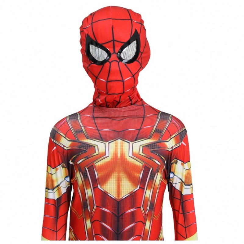 Kuumin Halloween Party Kids&adults TV&Movie Superhero Jumpsuit Cosplay Anime Spiderman Sisätilo