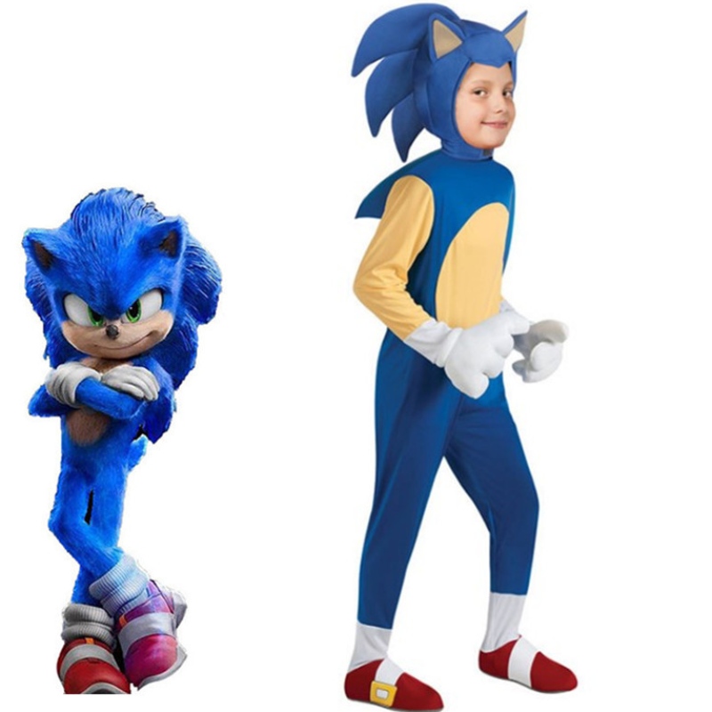Halloween Deluxe Sonic the Hedgehog -puku Sonic Generations Cosplay Cartoon Body