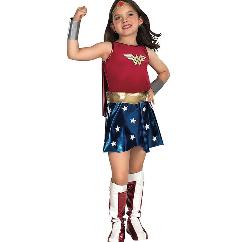 Halloween Comics Diana Women Girls Cosplay Stage Performance Puku syntymäpäiväjuhlia varten