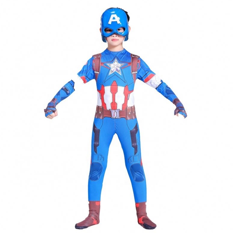 Avenger Talvivartija Halloween Party Kids&men America TV&Movie Game Cosplay China Factory Supply Chopts CaptaMume