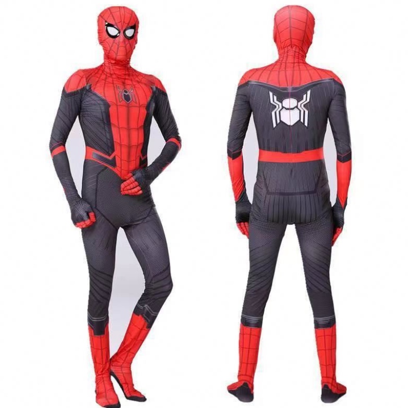 Supersankari Spider-Man Lapset Suits cosplay Spider-Man -puku Kids Boys Uusimmat Halloween-karnevaalipuku