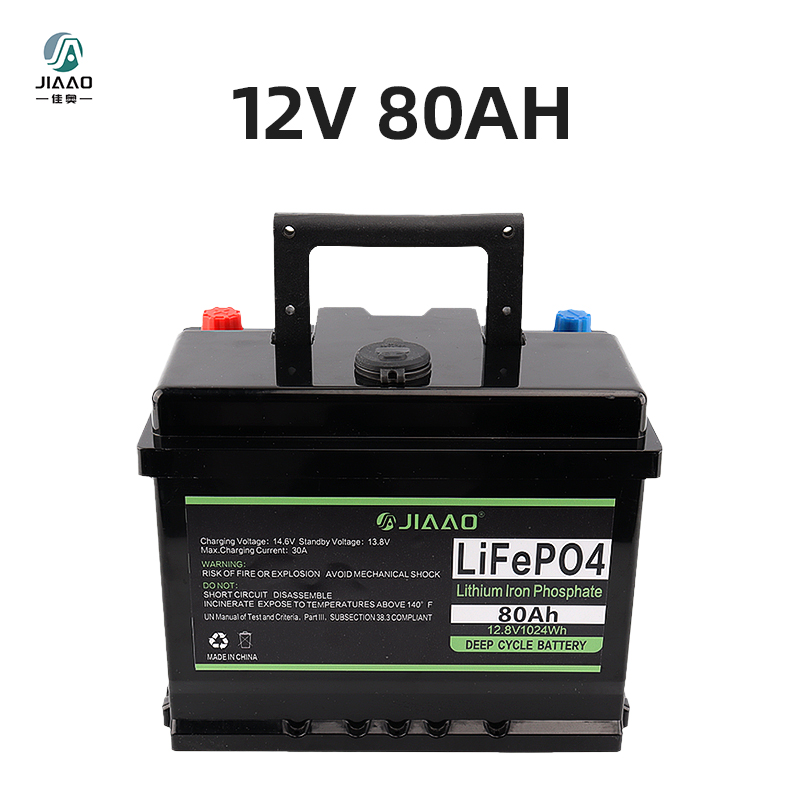 LFP aurinkoakku 12v 80ah Lifepo4 akku Lithiumion akku