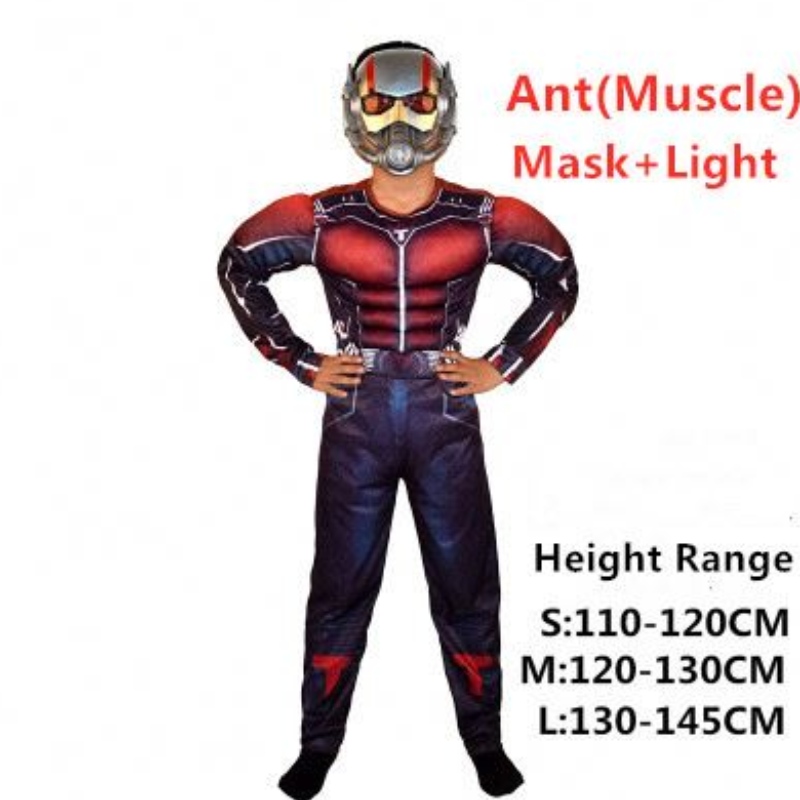 Marvel Superhero Ant-Man Civil War -sarja Halloween-puku cosplay puku