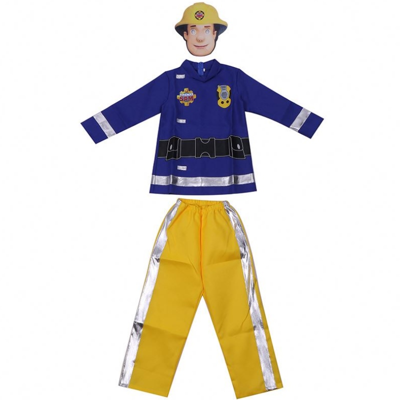 Palomies Sam Small Rescue Lapset Play -esityksiä pukeutuu asut Kids Cosplay Halloween -pukut