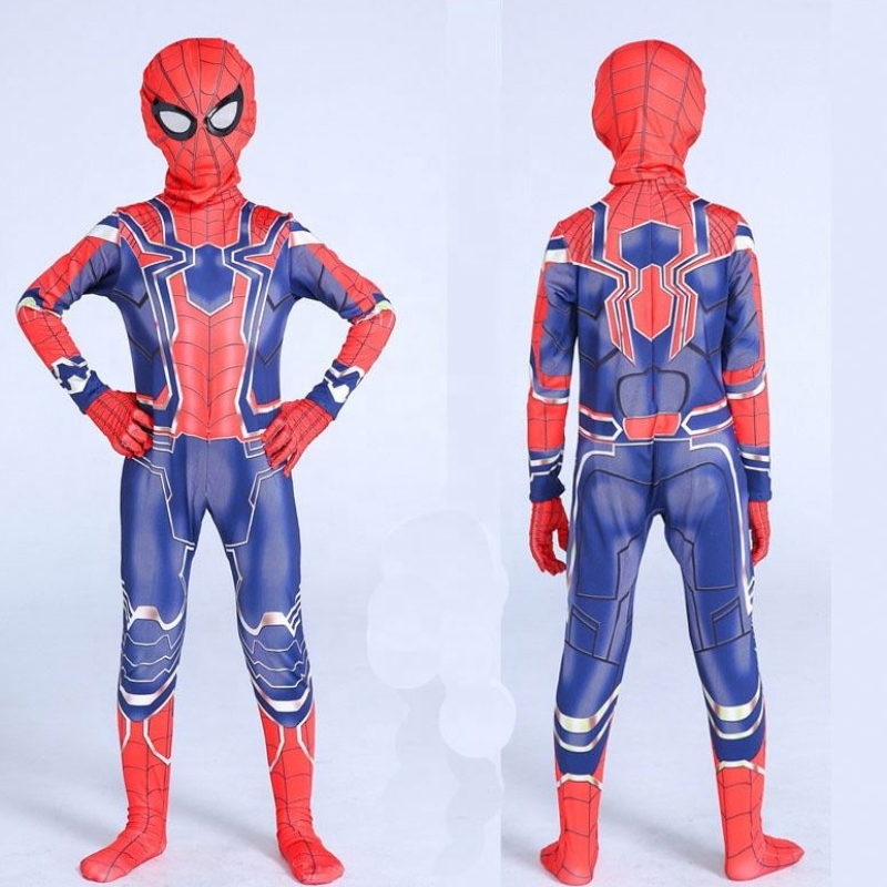 Lasten pojat Halloween Muscle Spiderman Puku vauva Halloween Vaatteet Lapset cosplay jumpsuit
