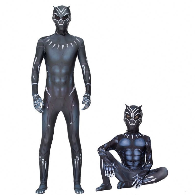 Black Panther T \\ 'Challan cosplay -puku aikuisten cosplay -puku