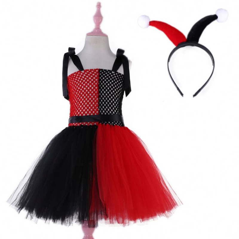 Itsemurha Harley Squad Quinn anime -puvut Purim Christmas Halloween Party Cosplay -vaatteita lapsille
