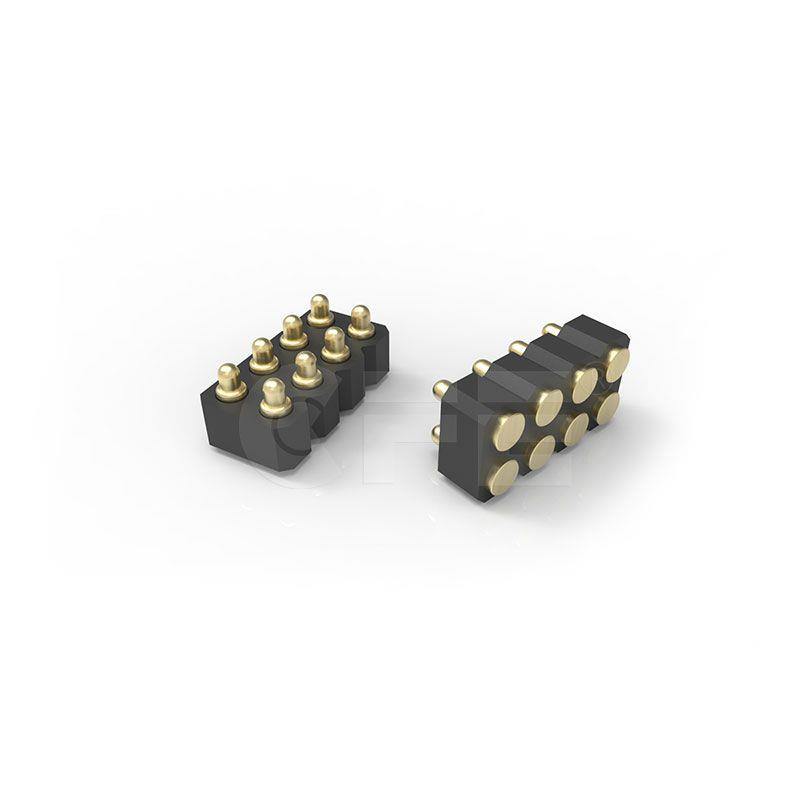 2,54 mm:n sävelkorkeus SMT/SMD Pogo Pin -liitin