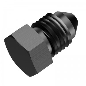 Block Off Cap urosputkisovitin Fitting Plug Alumiiniseos