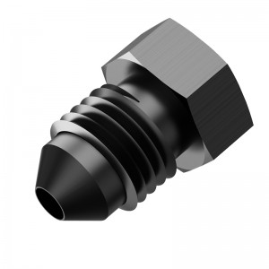 Block Off Cap urosputkisovitin Fitting Plug Alumiiniseos