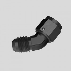 60 asteen naaras 3/8 NPT uros kääntyvä sovitin asennus alumiini