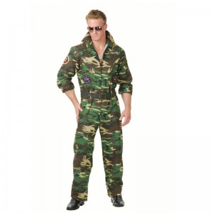 TOP GUN CAMO JUMPSUIT -asu