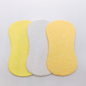 Mukautettu selluloosa sieni kylpy selluloosa sieni sarjoille Body kylpy sieni harja