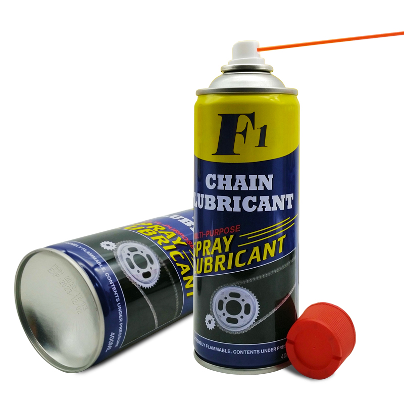 Valmistaja F1 Chain Lube Lubricant Spray Penetrating Oil Anti-Rust Lubricant Spray