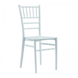 Tiffany Style Party muovi häät Pinottava Vuokra Banketti Party PP Tuoli Huonekalut Tapahtumatuoli