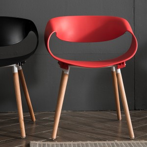 Moderni muovinen tuoli korkealaatuinen kahvila tuoli syöttötuoli ravintola