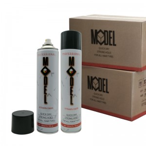 Hiusten muotoilu Spray Hairspray Yksityinen etiketti Extra Hold Spray Spray