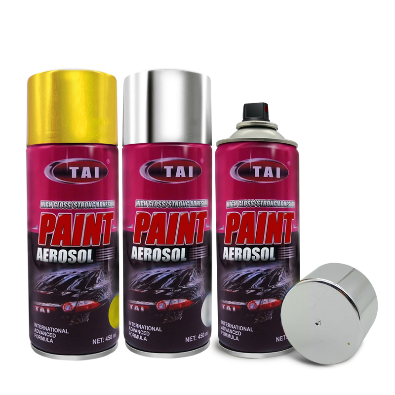 Metallit Suihkumaali Precision Colsis Spray Paint Chrome Spray maal muovisia