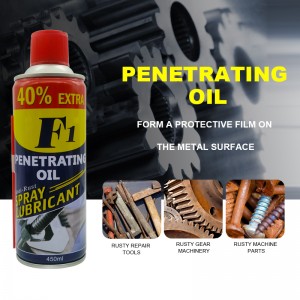 Suihku voiteluaine tunkeutuva öljy