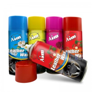 Kojelaudan vaha -suihkenahkavahasuihke silikonisumu