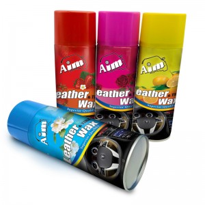 Kojelaudan vaha -suihkenahkavahasuihke silikonisumu