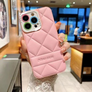 Sopii iPhone13promax -pieneen tuoksuvaan ilmatyynyyn 14 lammasnann -ruudullinen laastarinahkapuhelin 12 suojakotelo