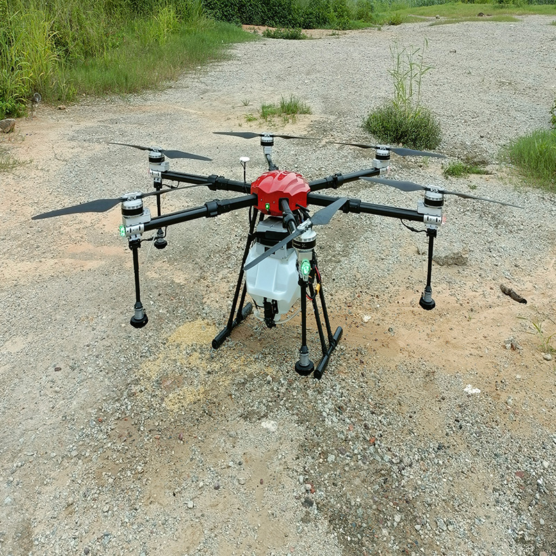 6-akseli 25 kg lannoittava drone-maatalouden ruiskutus Drone-maatalous