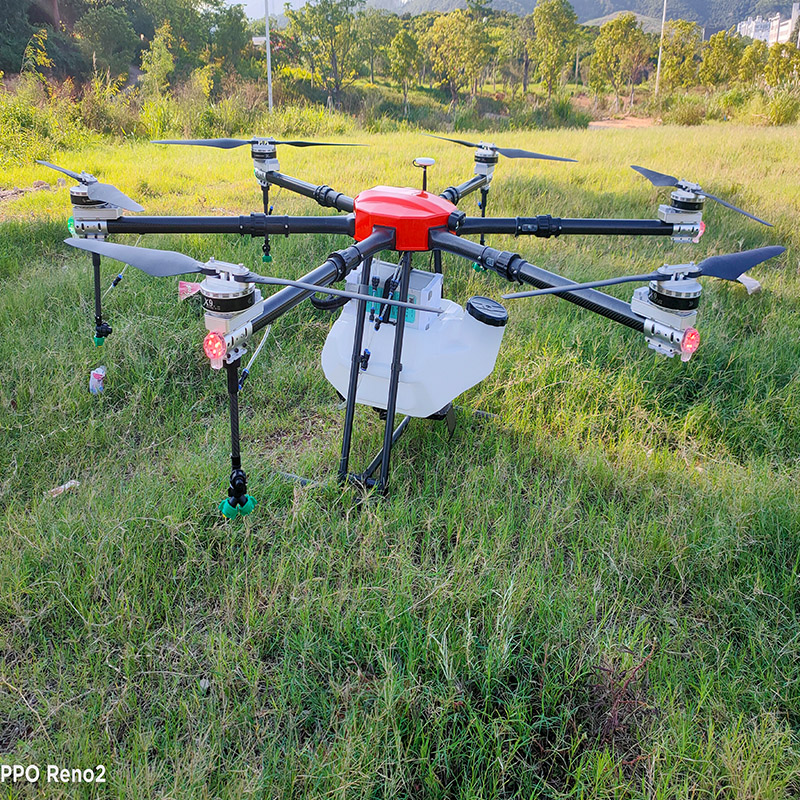 6-akselinen 22KG lannoitus drone maatalous ruiskutus drone maatalous