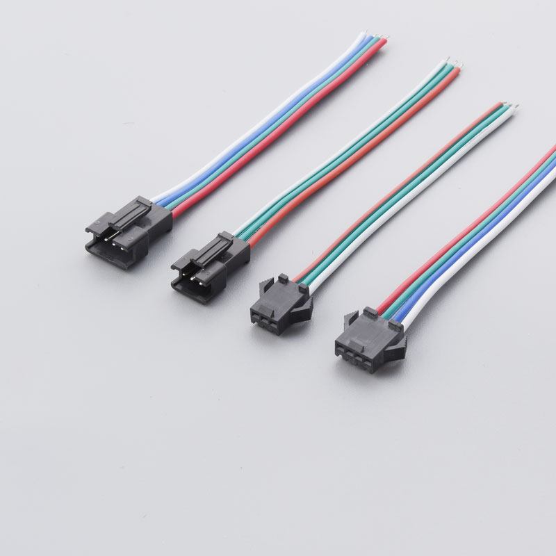 SM2,5 mm:n liittimen lanka 2,54 Pitch Car Electric LED -kevyempi kaapeli SMP-02V-BC SMR-02V-B Electric johtosarjan räätälöinti