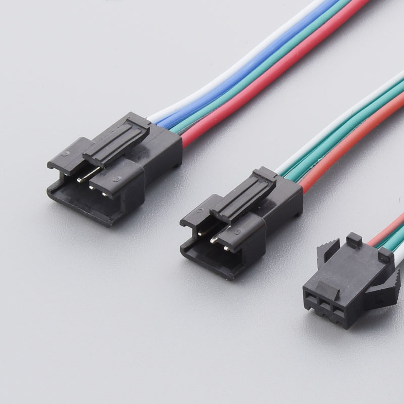 SM2,5 mm:n liittimen lanka 2,54 Pitch Car Electric LED -kevyempi kaapeli SMP-02V-BC SMR-02V-B Electric johtosarjan räätälöinti