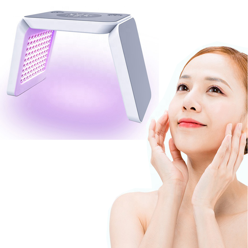 2022 Uusi LED -terapia kasvojen fotoniterapiavalaisin/PDT LED -suihke Omega -kevyt konenanovesilisäainetta varten, ihonnuorentaminen, aknepoisto