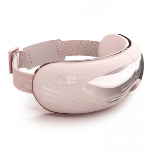 Uusi suunnittelu 4D Visuaalinen sähkölämmitetty ilmanpaine -silmien hierontalaite, kannettava mini älykäs ilmanpaine silmä väsymys Migreeni Smart Eye Mask Glass Värinä Kuuma kompressio silmä rentoutua, parantaa silmien kiertoa,...