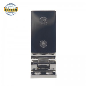 Yksiosainen 90 asteen lasikiinnitys