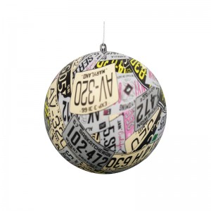 Joulupallot pallojen joulun ilmapiiri