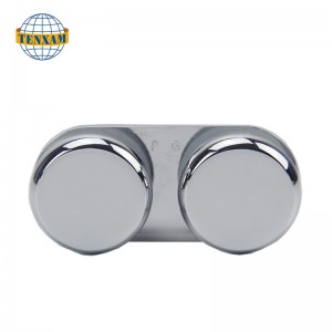 Kaksinkertainen pallo 180 asteen kiinnitysklipsi