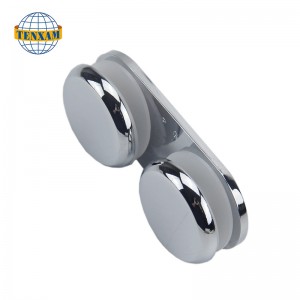 Kaksinkertainen pallo 180 asteen kiinnitysklipsi