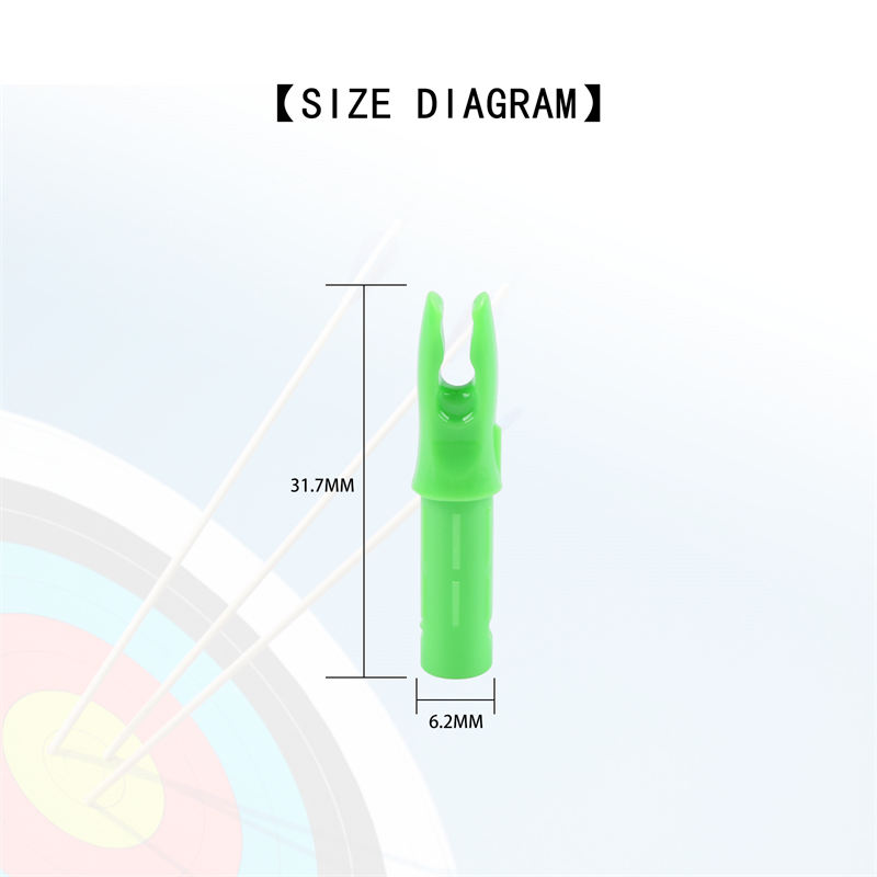 Laajennettu jousiammunta nuoli nokk hiilinuoli alumiini nuoli jousiammunta tarvikkeet nock