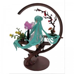 Yun Xiang hän Kaunis tyttö Ensimmäinen sävy Shaohua cheongsam Ensimmäinen sävy 1/7 istuva käsi Do Future Pent -malli