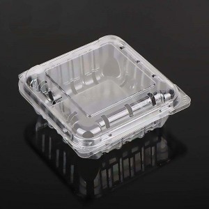 125 g tukkumyynti läpinäkyvä simpukka mustikka simpukka pakkaus hedelmäastia