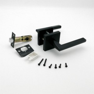 S7503 Privacy Door -vipu makuuhuoneen ja kylpyhuoneen ovet matta musta