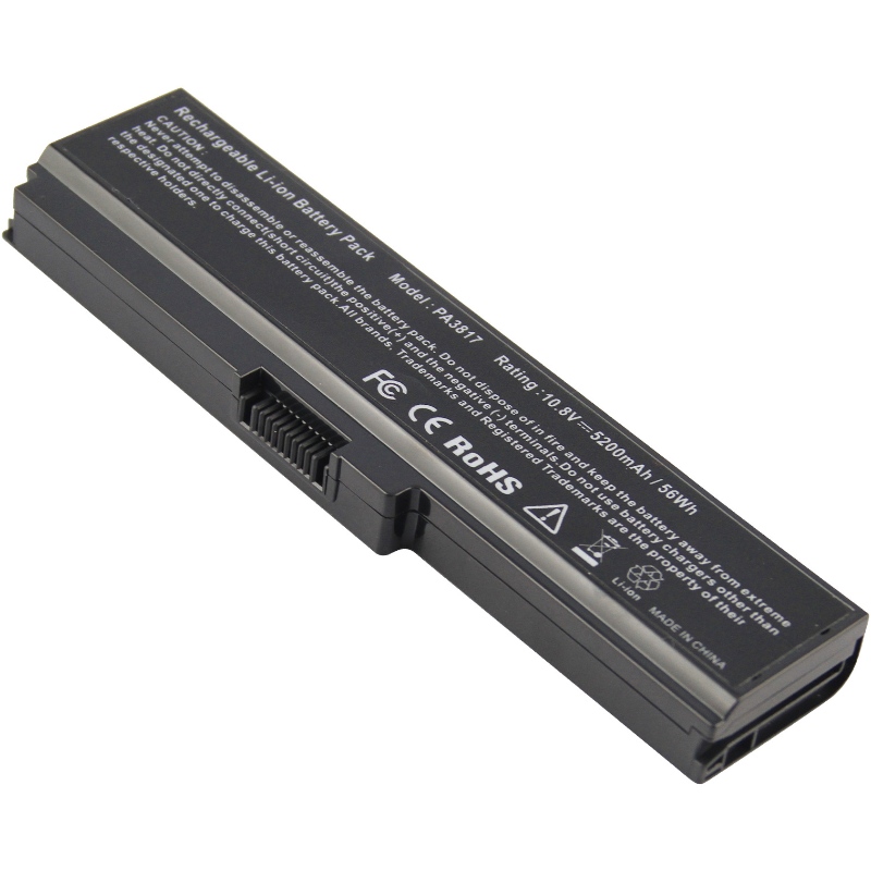 Toshiba-kannettavan tietokoneen satelliitti L750PA3816U-1BRS PA3819U-1BRS PA3817U-1BAS PA3636U-1BRS-Kannettavan tietokoneen akku